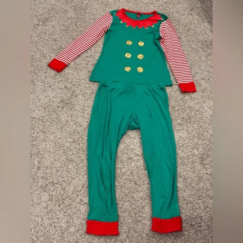 Festive Elf Costume‎ for Kids - Green and Red